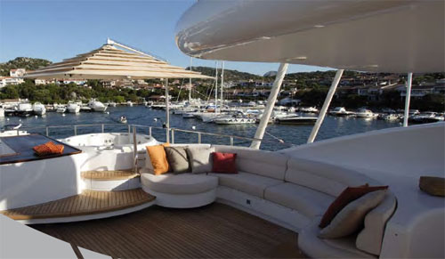 yacht sunshade