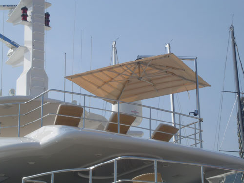 yacht sunshade