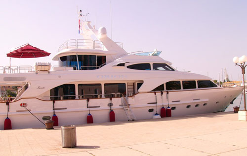 yacht sunshade