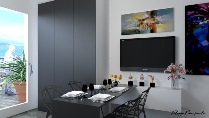 Progettazione arredamento Roma design c